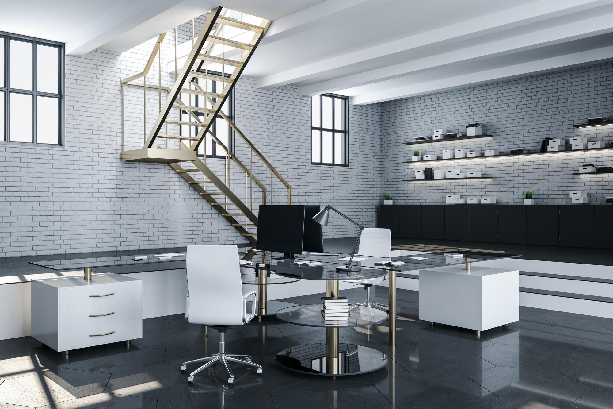 Birou agentie imobiliară modernă